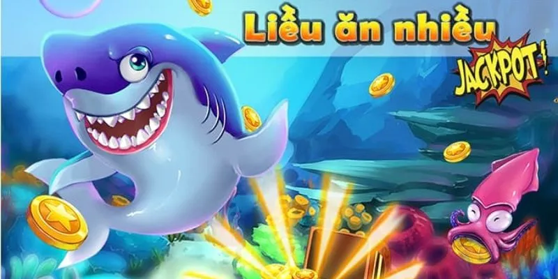 Giao diện sinh động và đa dạng cấp độ của game bắn cá đổi thưởng